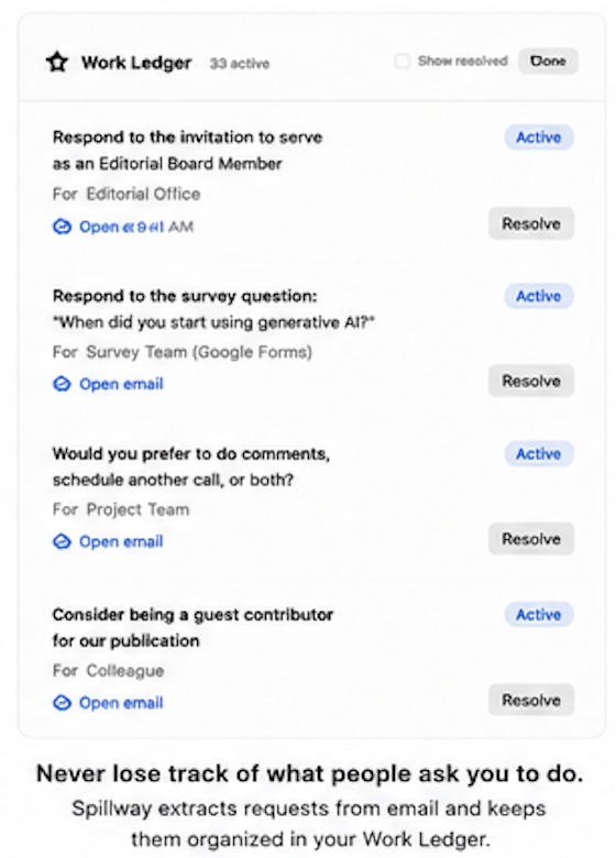 Dates and Opportunities view showing reviewable time-sensitive items